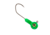Strike King XL Stiletto Head Jig, 1/8oz, 1.5in, Limetreuse, 12-19116