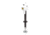 Stromberg Carlson 3500 lb. Electric Tongue Jack with Light, White, JET-3555