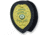Strong Leather Recessed Shield Clip-on W/ Chain - Cutout For Blackinton B1549 - 811X7
