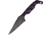 Stroup Knives Mini Fixed Blade Purple, STPMINIPG10