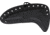 Stroup Knives Spike Tomahawk Black Knife, 12.25in Overall, 7.13in Black 1095HC Steel w/ 3.75in Cutting Edge, Black Sculpted G10 Handle, Kydex Sheath, TOMS-B-G10-S