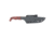 Stroup Knives TU2 Fixed Blade Knife, 4in, 1095 High Carbon Steel, Clip Point, G10 Black/Red Handle, TU2-R-B-G10