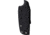 Stroup Knives TU3 Black Fixed Blade Knife, 9.25in Overall, 5in 1095HC Steel Blade, Black Sculpted G10 Handle, Kydex Sheath, TU3-B-G10-S