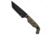 Stroup Stroup Knives Bravo 5 Tanto Fixed Blade Knife OD Green G-10 3.5" Black, OD Green, 1095HC, adult, BHQ-213560