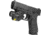 Subcompact Weapon, Black Anodized, 650 Lumens, White LED, Light w/ Green Laser