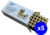 Sumbro X-Force, 9mm Luger, 124 grain, Full Metal Jacket, Brass, Centerfire Pistol Ammo, 250 Rounds