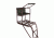 Summit Solo Pro Ladder Stand w/ Full Body Fall Arrest Harness System, Brown SU82103