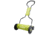 Sun Joe 18 inch Quad-Wheel, 5-Position, Razor Sharp Cutting Blade, Silent Push Reel Mower, Green MJ1800M