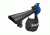 Sun Joe 4-in-1 Electric Blower / 250 MPH / 14 Amp / Vacuum / Mulcher / Gutter Cleaner, Blue SBJ606E-GA-SJB