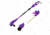 Sun Joe Electric Lawn Care System w/Grass, Pole Hedge Trimmer, and Garden Tiller, Purple GTS4000E-PRP