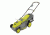Sun Joe iON 40-Volt Cordless 16-Inch Lawn Mower Core Tool, Green ION16LM-CT