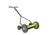 Sun Joe Manual Reel Mower, 14 inch, Quad Wheel, 9-Positions, Green MJ503M