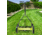 Sun Joe Manual Reel Mower, 14 inch, Quad Wheel, 9-Positions, Green MJ503M