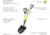Sun Joe Shovelution Strain Reducing Utility Digging Shovel w/Spring Assist Handle - 44in, Round Point, D-Handle, Green SJ-SHLV06