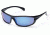 Suncloud King Sunglasses, Black Frame, Blue Mirror Polarized Polycarbonate Lens S-KNPPUMBK