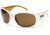 Suncloud Polarized Optics Carousel (New) Sunglasses - White Backpaint Laser Frame, Brown Polarized Polycarbonate Lenses S-CAPPBRWT