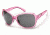 Suncloud Polarized Optics Cassandra Sunglasses - Fuschia Print Frame/Gray Polarized Polycarbonate Lens S-CRPPGYFC