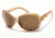 Suncloud Polarized Optics Cassandra Sunglasses - Ginger Frame/Brown Polarized Polycarbonate Lens S-CRPPBRGG
