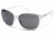 Suncloud Polarized Optics Cayenne (New) Sunglasses - White Frame, Gray Polarized Polycarbonate Lenses S-CYPPGYWT