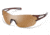 Suncloud Polarized Optics Airway Sunglasses, Crystal Brown S-AIPPSAMBR