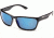Suncloud Polarized Optics Cutout Sunglasses-Matte Black-Polarized Blue Mirror