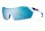 Suncloud Polarized Optics Pivlock V2 Max Sunglasses-Matte Clear-Blue Mirror