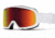 Suncloud Polarized Optics Riot Goggle-White Eclipse-Red Sol-X Mirror