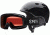 Suncloud Polarized Optics Zoom Jr/Rascal Combo-Black-Youth Small