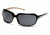 SunCloud Poppy Sunglasses with Black Backpaint Frames, Gray Lenses