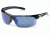 Suncloud Profile Sun Glasses, Black Frame, Blue Mirror Polarized Polycarbonate Lens S-PFPPUMBK