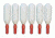 Swab-Its Bore-Tips Bore Cleaner .243 Cal Cleaning Swabs 6/Pack Bag 41-2431 SBC41-2431