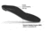 Superfeet Black DMP Premium Insoles-Black-C (M 5.5-7)