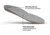 Superfeet Merino Grey Premium Insoles-Merino Grey-C (M 5.5-7)