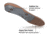 Superfeet Merino Grey Premium Insoles-Merino Grey-C (M 5.5-7)