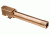 SureFire Glock 17 Threaded Barrel 1/2-28 Threads, Bronze SF-G17-1/2-28-BZ