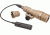SureFire Mini-Scout Light Weapon Light, Wh/Ir, M93, 120 Lumens/100Mw, Tan M300V-TN