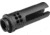 SureFire WARCOMP Flash Hider w/Suppressor Adapter, Ported 3-Prong, HK G36, 5.56, M15x1, Black WARCOMP-556-M15X1