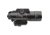 SureFire X400T Turbo Series High-Candela LED Weaponlight, 123A Lithium, Green Laser, 600 Lumens, Black, X400T-A-GN