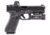 SureFire XVL2 Weapon Light, 400 Lumen LED/300 mW IR, 520 nm Class IIIA Green/850 nm Class IIIB IR Laser Sight, 3V, Black, XVL2