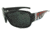 Survival Optics Sunglasses Ink Jester Sunglasses, Black/Checkerboard Jester Tattoo Frame, PC Decenter Smoke Lens 9041