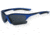 Survival Optics Sunglasses X Change/Unleashed Sunglasses, Aluminum Blue Frame, Pouch/SOS Logo, Pc Blue Xlt, Smoke, Yellow Lens 1012
