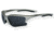 Survival Optics Sunglasses X Change/Unleashed Sunglasses, Silver/Gray Frame, Pouch/SOS Logo, Pc Orange Xlt, Smoke, Yellow Lens 1015