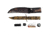 Survivor Fixed Blade Knives w/Compass and Survival Kit, 5 in, 3Cr13 Stainless Steel Stainless Steel, Bowie, Camo, HK-695CA