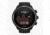 Suunto 9 Baro Watch, Titanium Case, Black Silicone Strap SS050145000