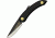 Svord Mini Peasant Black Fold Knife, Swedish high carbon tool steel blade SV143