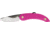 Svord Peasant Fold Knife Pink, Poly Handle, Swedish high carbon tool steel blade SV138