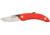 Svord Peasant Fold Knife Red, Poly Handle, Swedish high carbon tool steel blade SV139
