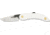 Svord Peasant Fold Knife White, Poly Handle, Swedish high carbon tool steel blade SV140