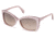Swarovski Bianca Sunglasses SK0019 - Shiny Pink Frame Color