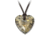 Swarovski Cognac Heart Pendant